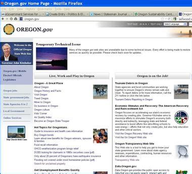 state oregon|oregon state government website.